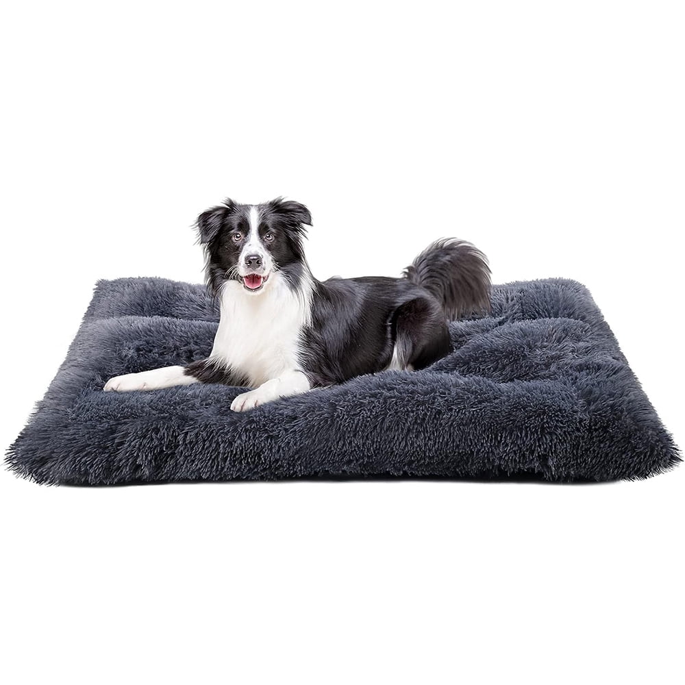 Soft Spot Sanctuary, Anti-Slip Crate Bed Design Dog Bed with Luxurious Filling for Large Dogs, Perfect for Crates and Floors