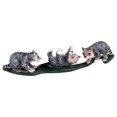 thumbnail image 3 of lionlar Simulation Wildlife Animal Northern Raccoon Figures Miniature Playset for Goodie, 3 of 9