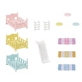 thumbnail image 5 of Lits superposés triples Calico Critters, ensemble de meubles de maison de poupée, 5 of 5