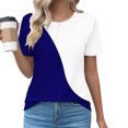 thumbnail image 2 of Birdeem Womens Round Neck Fashionable Casual Short Sleeved Spring/Summer Top, 2 of 12