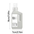 thumbnail image 3 of Distributeur de Lessive Grande Capacité Rechargeable Adoucissant Liquide Bouteilles Vides 1000ml, 3 of 4