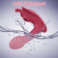 thumbnail image 4 of XBONP Vibromasseur Portable pour Femmes avec Télécommande, Vibromasseur à Point G Stimulateur Jouets Sexuels pour Femmes, Rouge, 4 of 6