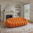 thumbnail image 2 of The Magic Home Canapé Incurvé 3 Places 99 Po, Orange, 2 of 9