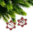 thumbnail image 2 of Wooden Round Cardinal Ornament (Asstd) - Set of 6, 2 of 4