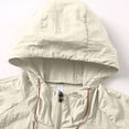 thumbnail image 3 of QIPOPIQ Men's UPF 50+ Sun Protection Outdoor Jacket Workout Athletic Jackets Lightweight Running Jacket Clearance, 3 of 5