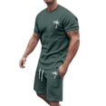 thumbnail image 5 of Men's Suits Quick-Dit Summer Tracksuit for Everyday Casual Outdoor Travel Performance Athletic Set, 5 of 5