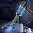 thumbnail image 1 of PRETXORVE Handheld Vacuum with Washable Filter Powerful Suction Small Car Vacuum Cleaner Mini Dusts Buster 120W High Power Cleaning for Car, 1 of 9
