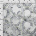 thumbnail image 3 of oneOone Rayon Light Purple Fabric Geometrical Craft Projects Decor Fabric Printed By The Yard 56 Inch Wide, 3 of 4
