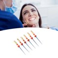 thumbnail image 1 of Endo Canal Files, 6pcs F2 Metal Heat  Canal Files  for  Clinic 21mm,25mm, 1 of 8