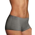 thumbnail image 1 of Maidenform Shorty en Coton pour Femmes, 7, Charbon Chiné, 1 of 1