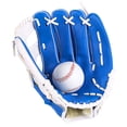 thumbnail image 4 of Generic Premium Leather Baseball Glove - Blue & White, 11.5 Inches, Durable & Lightweight for Baseball Enthusiasts, 4 of 6