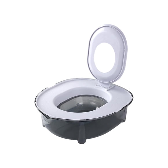 Lksixu Pet Supplies Kitty Toilet Training Device Washdown Litter Box Odor Control Spray Proof Litter Box Extra Large for Small Dogs and Cats