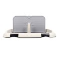 thumbnail image 1 of Loewten Dog Potty Tray, Floor Protection Dog Toilet With Wall Cover For Training For Dogs, 1 of 1