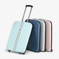 thumbnail image 5 of axGear Valise Compacte Pliable 20 Pouces Bagage de Cabine Léger Pliable - Bleu, 5 of 5