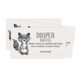 thumbnail image 4 of Inkdotpot 30Baby ShowerDiaper Raffle Ticket Lottery Insert Cards Supplies Games For Baby Shower Party Jungle Animals Bring A Pack Of Diapers To Win Favors Gifts And Prizes, 4 of 5
