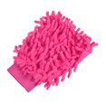 thumbnail image 1 of Unique Bargains Gants de Nettoyage Réutilisables Sans Rayures en Microfibre Chenille, Rouge Rose, 1 of 5