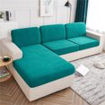 thumbnail image 1 of Cushion Covers for Living Room Cushion Sofa Seat Cover Tightly Wrapped Protection Plush Fiber Living Room Sofa Seat Cushion Covers Living Room Chair Covers Chair Covers for Living Room, 1 of 2