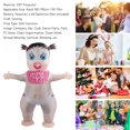 thumbnail image 3 of Adult Inflatable Boo Boo Baby Costume, Baby Blow Up Adult Costume Funny Battery Powered Comfortable  for Cosplay Party, 3 of 7