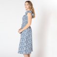 thumbnail image 3 of Devoted robe midi sans manches avec volants sur les épaules, 3 of 6