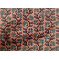 thumbnail image 4 of oneOone Cotton Poplin Fabric Leaves & Floral Block Print Fabric BTY 56 Inch Wide, 4 of 4