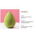 thumbnail image 5 of Yellow Teardrop Non-Latex Makeup Sponge Blender - Wet & Dry Use for Foundation, BB Cream, Powder - Soft, Bouncy Cosmetic Application Tool with Shell Packaging - 1pc 60x40mm Makeup (Makeup Egg), 5 of 5