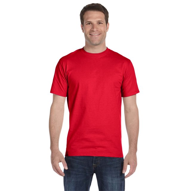 Hanes T-Shirt Adulte 5.2 oz. Coton ComfortSoft - 5280