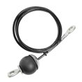 thumbnail image 1 of DYNWAVECA Fitness Pulley Cable Extension Cable Lightweight DIY Wrists Arms Forearms Training Premium Workout Attachment Steel Wire Rope 400 cm, 1 of 9