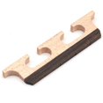 thumbnail image 5 of Maple Wood 4 String Banjo Replacement Bridge String Instrument Parts, 5 of 5