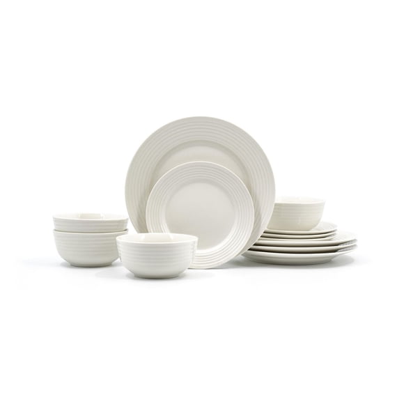 Hometrends 12 piece Amelia Dinnerware