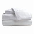thumbnail image 1 of Comfy Bamboo World Series Ensemble de Draps en Microfibre 4 Pcs, Drap pour Lit Simple, Blanc, 1 of 6