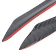 thumbnail image 1 of 4Pcs Carbon Fiber Car Bumper Fin Canard Splitter Diffuser Spoiler Air knife, 1 of 6