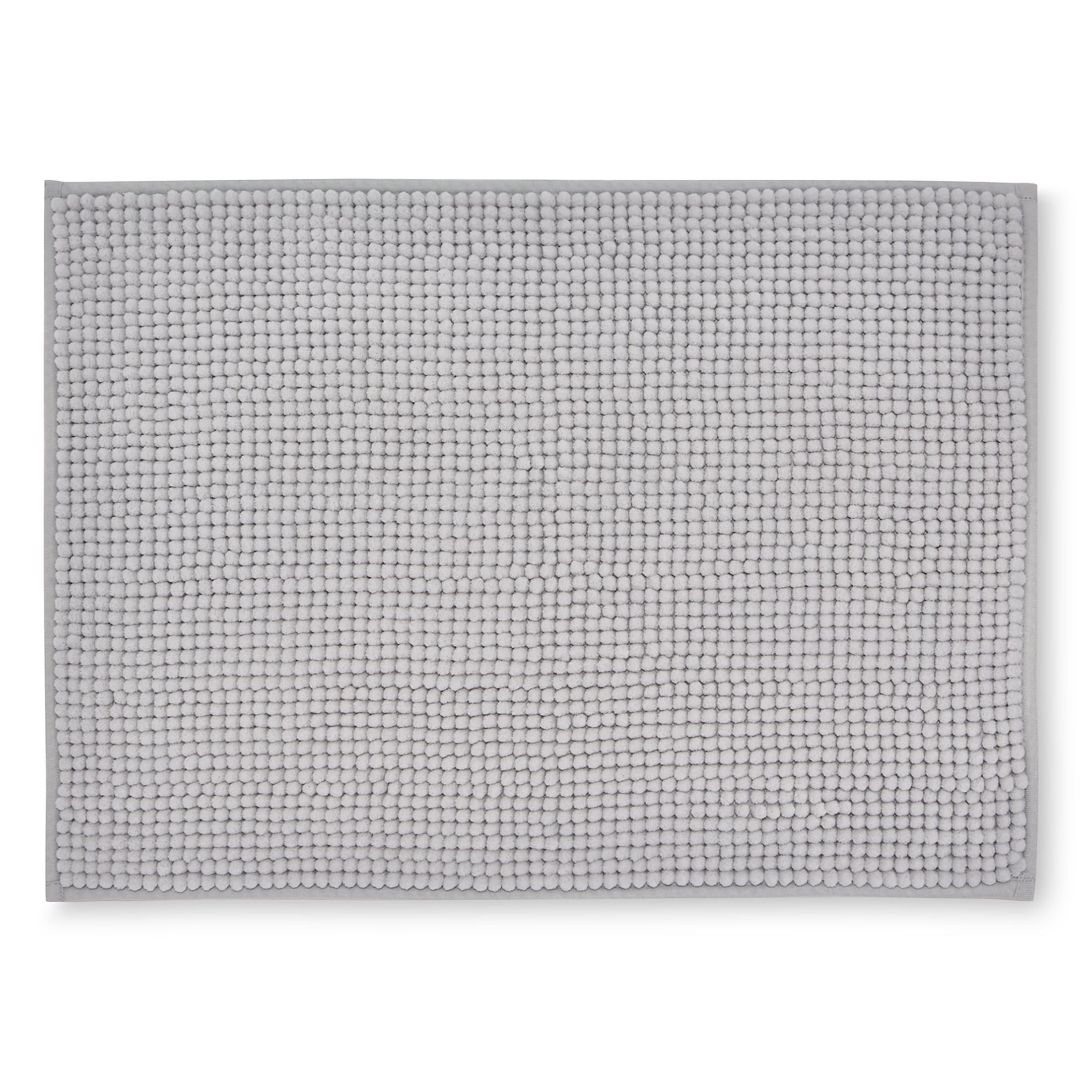 Mainstays Noodle Grey Bath Rug, 17" x 24"