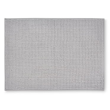 Mainstays Noodle Grey Bath Rug, 17" x 24"