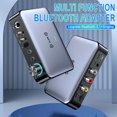 thumbnail image 1 of EGNMCR Optical Fiber Bluetooth Receiving Transmitter.1 Audio Adapter Digital To Analog Microphone Singing bluetooth receiver transmitter, 1 of 9