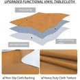 thumbnail image 4 of ORUYROP 100% Waterproof PVC Tablecloth for Picnic and Camping, 60 x 84 Inch, Orange, Oil-Proof, Spill-Proof, Wipeable, Rectangle, Durable Table Cover, 4 of 7
