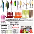 thumbnail image 1 of CHOK Gear Tackle Box Attractants Fishing Lures for Bass Trout  302 Count, 1 of 7