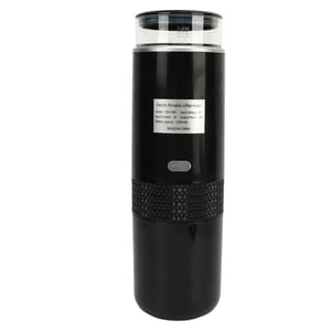 HLONK Cafetière à service unique Portable Machine à café Portable 2 Dans 1 Designer un bouton pour le camping