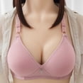 thumbnail image 1 of Babysbule Bras for Women Clearance Woman's Color Comfortable Hollow Out Perspective Bra Underwear No Rims, 1 of 3