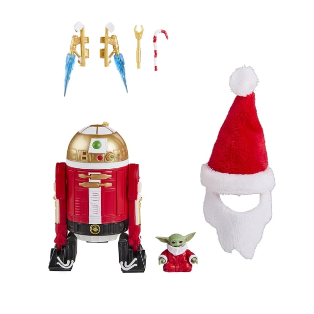 Star Wars Les Noirs Series Droïde d'astromech (Holiday Edition), Star Wars Prime collectible 6 Figure d'action de pouce
