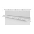 thumbnail image 3 of Continental Letter Size Hanging Folders. White Colour, 6 Count, 3 of 3