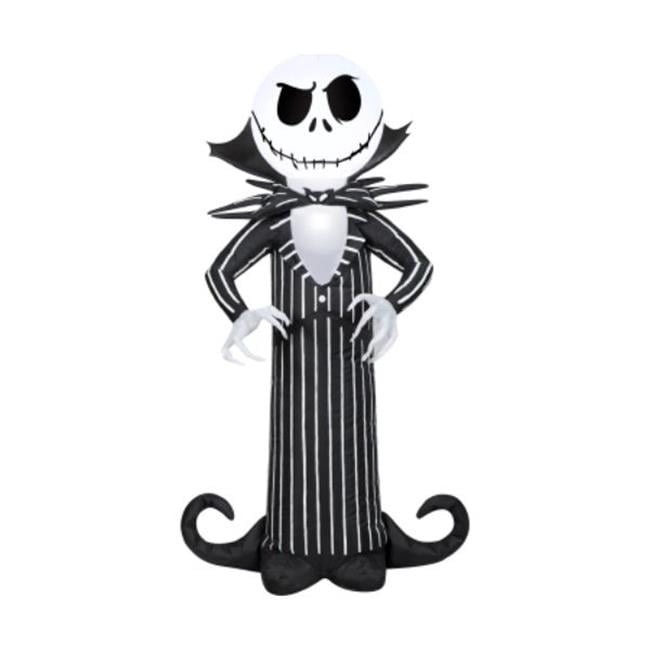 Airblown Inflatables G08 228877X Jack Skellington avec Collier de Vampire, Disney