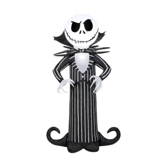 Airblown Inflatables G08 228877X Jack Skellington avec Collier de Vampire, Disney