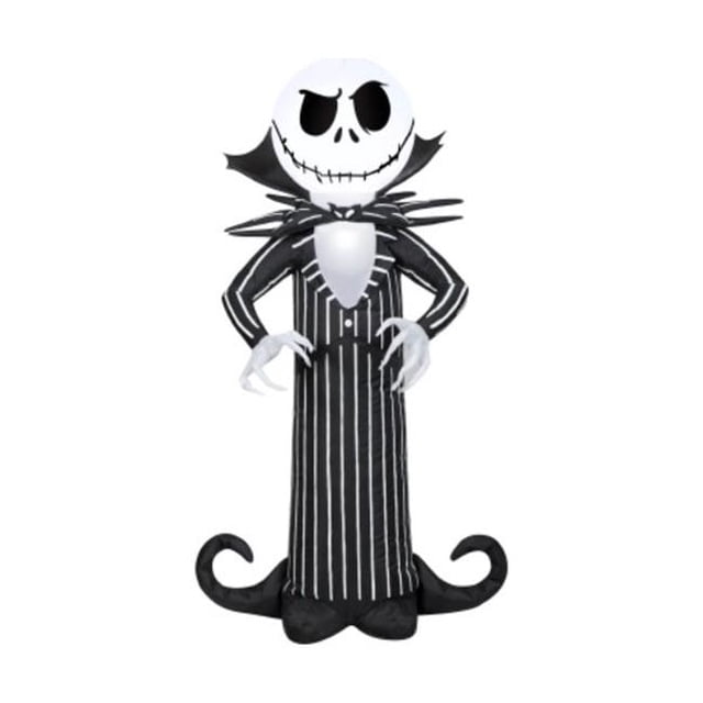Airblown Inflatables G08 228877X Jack Skellington avec Collier de Vampire, Disney