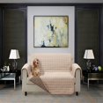 thumbnail image 1 of Housse de Protection Réversible pour Meubles de Chiens et Chats Chaise Marine/gris, 1 of 5