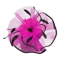 thumbnail image 2 of Women Hat Headwear Church Feather Clip Fascinators Hat Wedding Party Cap For, 2 of 3