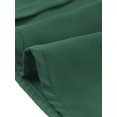 thumbnail image 5 of INSPIRE CHIC Blouse de Travail en Chiffon Unie à Manches Longues pour Femme TP Vert Foncé, 5 of 5