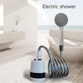 thumbnail image 4 of Portable Shower Camping Outdoor Shower Handheld Electric Shower Battery Powered Compact Handheld Rechargeable Camping Showerhead, 4 of 7