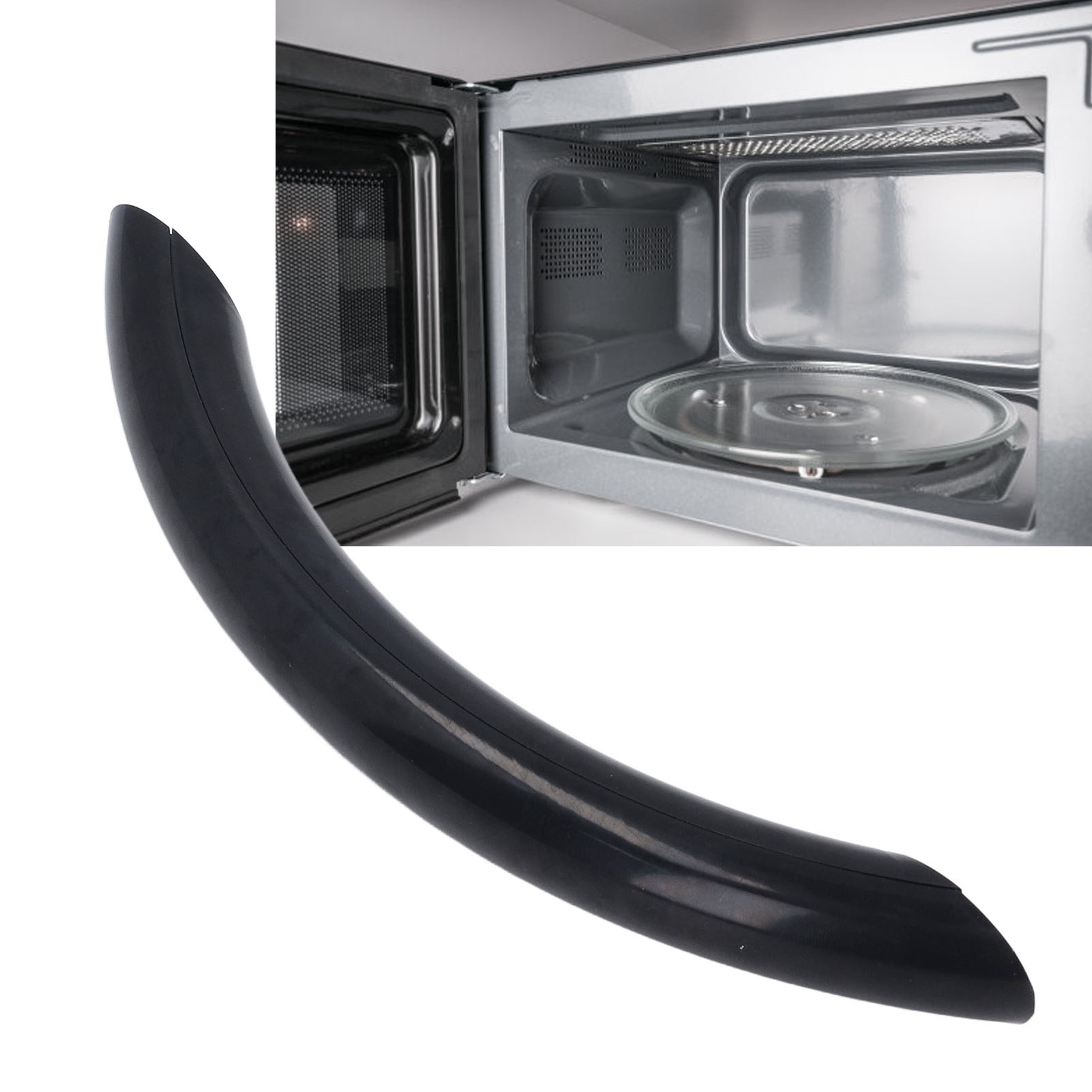 Microwave Door Handle, Electric Microwave Oven Door Handle Easy To Install  for Replacement