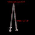 thumbnail image 3 of INSPIRE CHIC Women's Non-Slip Clear Bra Strap Replacement Invisible Shoulder Straps, 3 of 5
