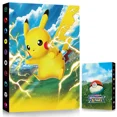 thumbnail image 1 of Trading Card Holder Card Album Binder, Protection Folder Book Collectible Card Album, 4-Pocket with 30-Pages 240-Trading Cards Capacity, Present for Children(CK8), 1 of 6